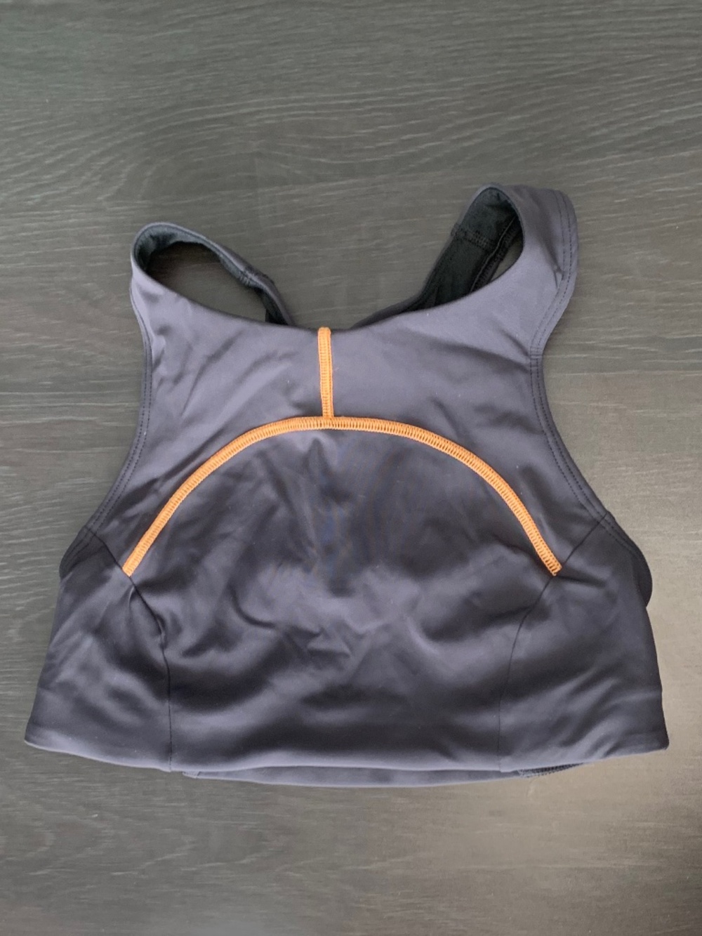 Lululemon black/brown sports bra